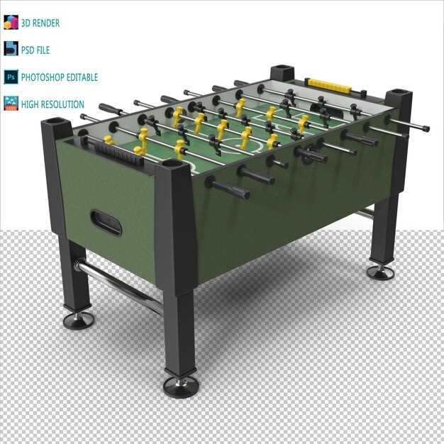 Как выбрать настольный футбол по размеру и материалу