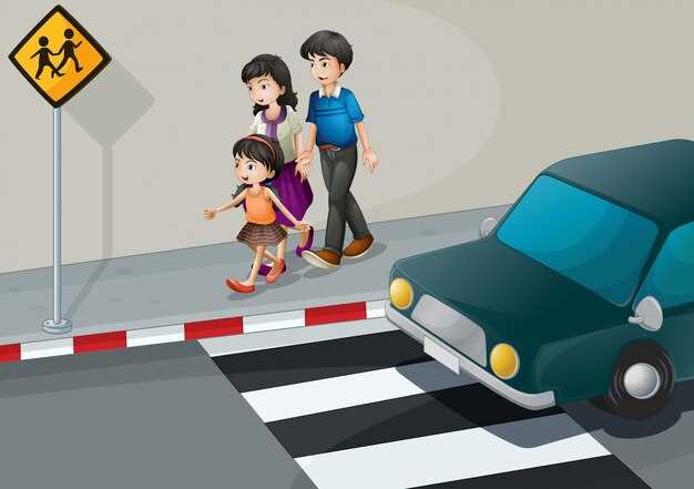 Безопасность пешеходов на переходах