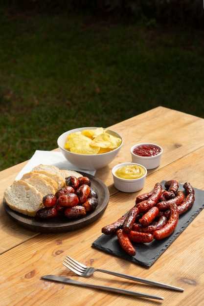 Выбор и подготовка bratwurst для гриля