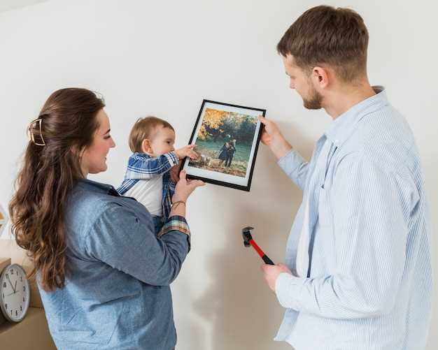Обработка цветовой палитры семейных фотографий