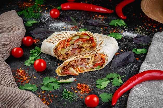 Шаурма с овощами и соусом: полезный вариант для всей семьи