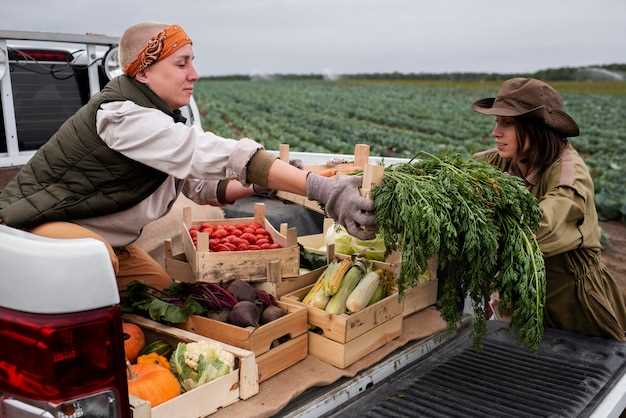 Покупка местных продуктов и посещение фермерских рынков
