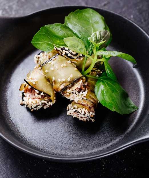 Как сделать макироллы с овощами и киноа