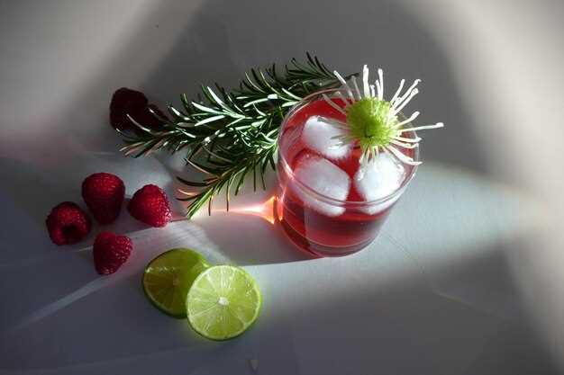 Основные ингредиенты для малинового дайкири