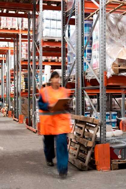 Выбор типовой схемы укладки строительных материалов на складе