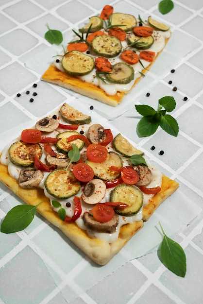 Рецепт вегетарианской пиццы с овощами
