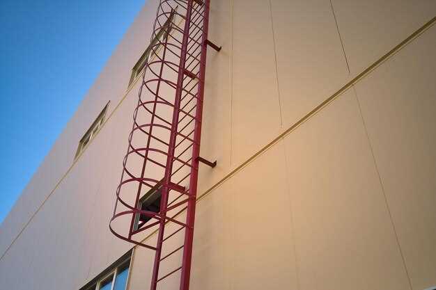 Технические требования к установке пожарных лестниц