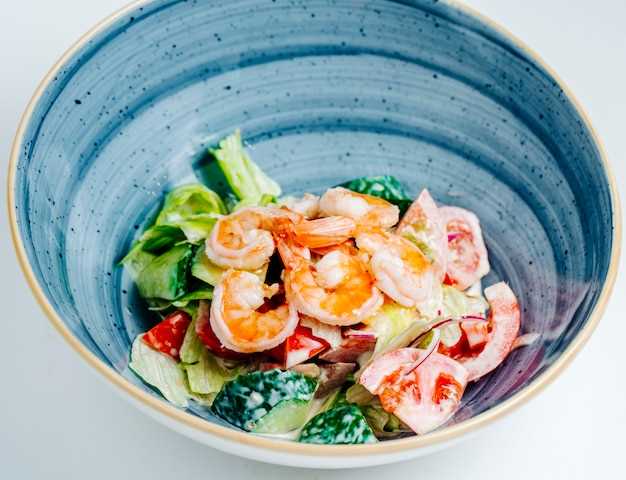 Вкусные и простые рецепты салатов с креветками и манго