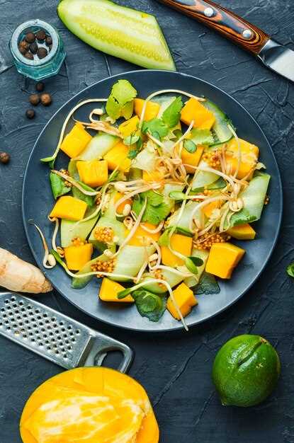 Разнообразие веганских блюд с манго: от салатов до десертов