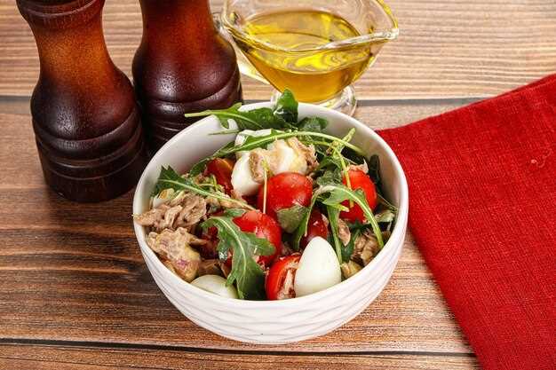 Последовательность приготовления салата с фетой