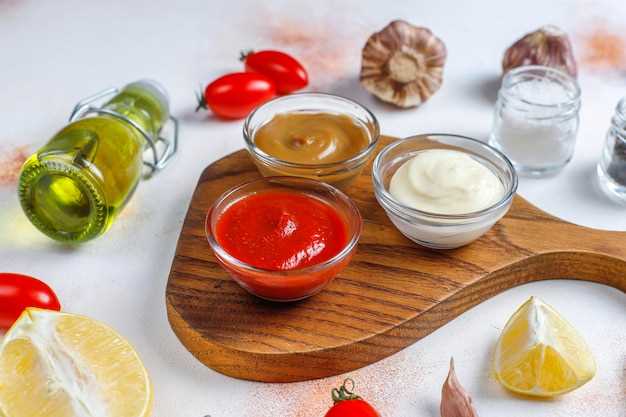 Рецепты острых соусов для мясных блюд