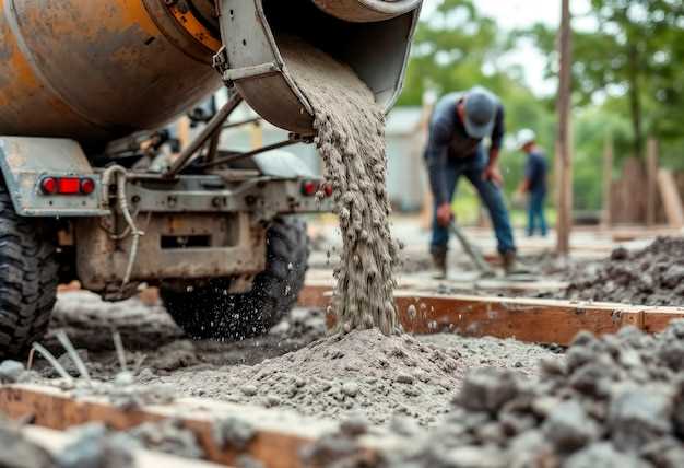 Организация хранения и распределения цемента на площадке