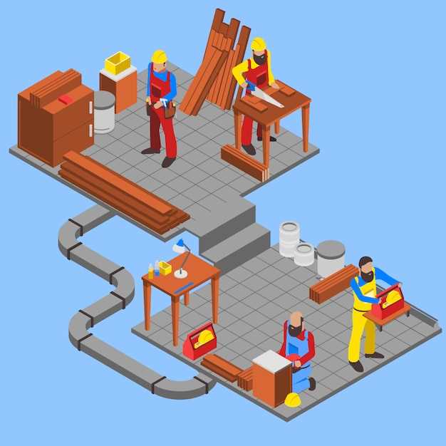 Технологические этапы изготовления строительных изделий