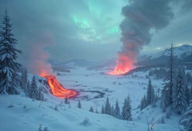 Роль вулканической активности в циклах глобального охлаждения и потепления