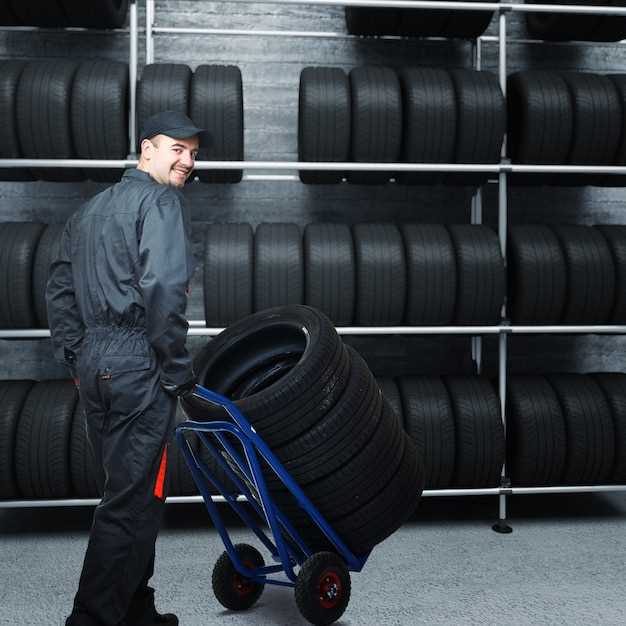 Проверка состояния шин перед хранением