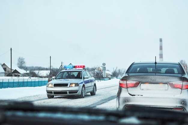 Правила безопасного вождения на заснеженной дороге